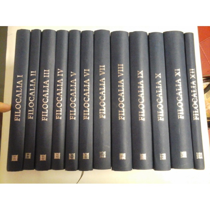 FILOCALIA - 12 volume - editia Dumitru Staniloae 2017